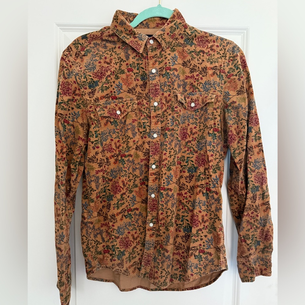 Men’s lucky brand snap down